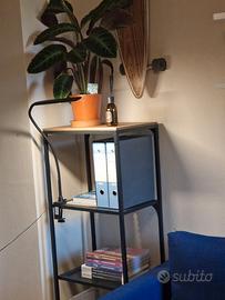 Scaffale FJALLBO ikea stile industrial 