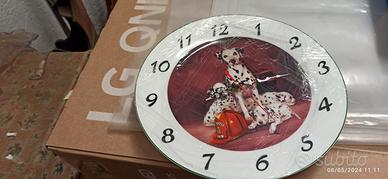 orologio parete stampa Dalmata 