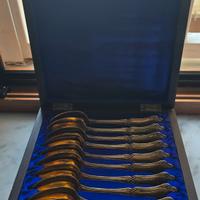Set cucchiaini in argento - Confezione originale