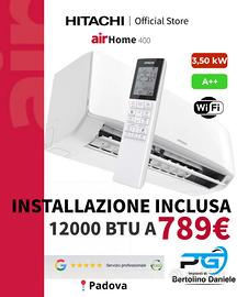 CLIMATIZZATORE HITACHI 12000 BTU