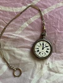Orologio da taschino in argento