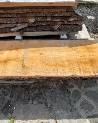 
Tavola di cedro 166x56 sp7 - mensola/piano lavabo