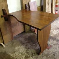 Scrivania a scomparsa in legno