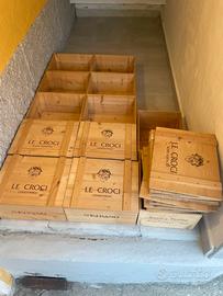 Cassetta di legno per 6 bottiglie di vino
