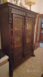 LIBRERIA 2 ANTE STILE RINASCIMENTALE