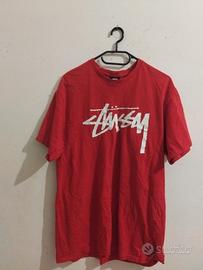 T-shirt Stüssy Original Logo Rossa Taglia L