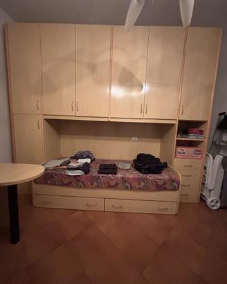 letto a ponte + scrivania