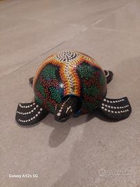 Tartaruga giocattolo noce di cocco