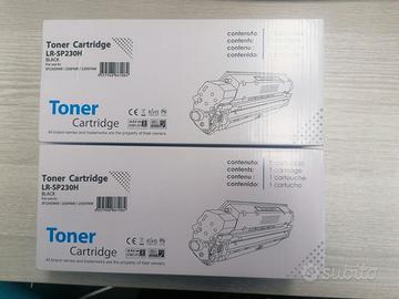 Coppia toner stampante Ricoh