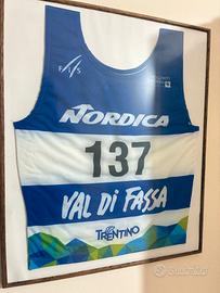 Official FIS SkiRace Bib Dolomiti Superski