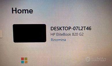 Computer portatile hp 12,5