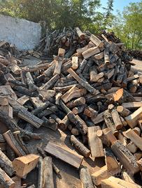 Legna ben secca faggio e quercia
