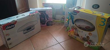 Pesa, scalda e sterilizza biberon, giochi vari