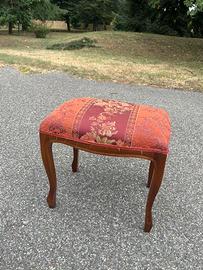 Sgabello Vintage Imbottito