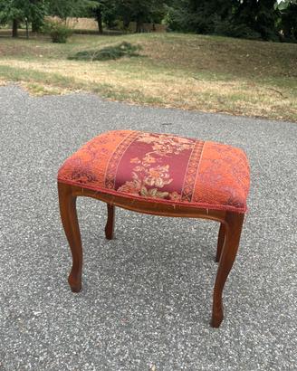 Sgabello Vintage Imbottito