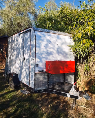 Carrello Cresci chiuso (porta moto, rimorchio)
