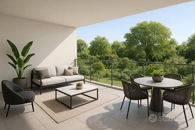 Appartamento di 109 m² con 3 locali e box auto a V
