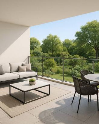 Appartamento di 109 m² con 3 locali e box auto a V
