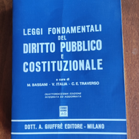 Leggi fondam.del diritto pubblico e costituz.1989