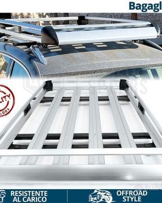 Bagagliera PORTAPACCHI per VOLKSWAGEN in ALLUMINIO