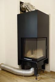 Caminetto Edilkamin Side Plus 50x50 - 12 kW