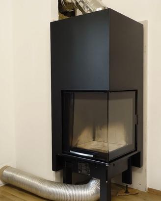 Caminetto Edilkamin Side Plus 50x50 - 12 kW