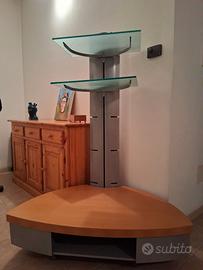 MOBILE PORTA TV CON CASSETTI