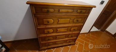 Scarpiera legno con cassetto grande 33 x 100 x 90