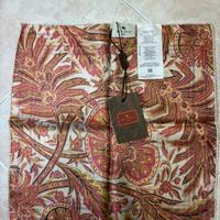Foulard Etro milano 100% seta reversibile