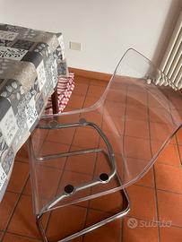 Tavolo vetro ikea e sedie