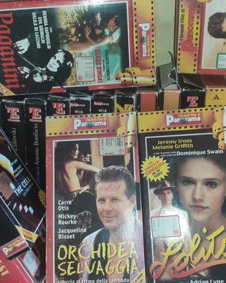 Lotto 34 VHS Film vintage anni 70 80 90 Brass,ecc