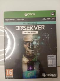 Observer System Redux Day One Edition- Xbox Series