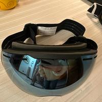 Maschera unisex con riflessi celesti e blu nuova