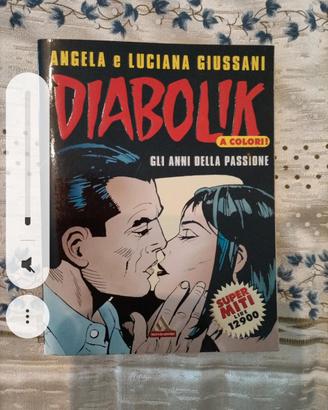 fumetto inedito Diabolik a colori  come nuovo 