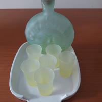Set da limoncello - bicchierini e bottiglia