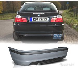 PARAURTI POSTERIORE BMW E46 BERLINA 98-05 LOOK M