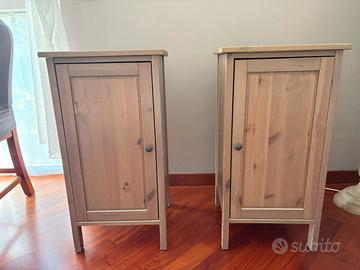 Comodini Ikea Hemnes