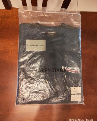 maglietta balenciaga unisex