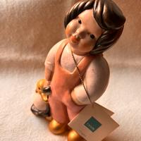 Thun Statuetta vintage bambino con papera