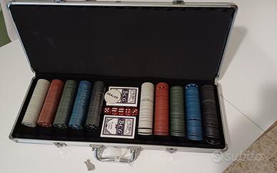 valigetta fiches poker