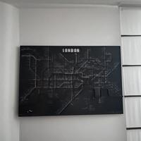 Quadro industrial London maison du monde