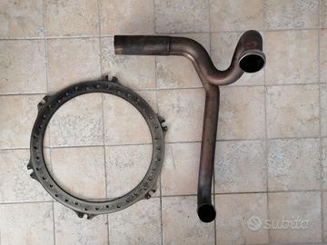 Collettori, disco freno e manubrio Buell XB