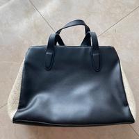 Borsa Carpisa nera e beige