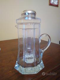 Caraffa con ghiaccio. Cristallo 