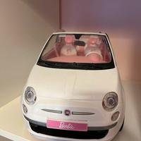 Barbie Fiat 500 bianca