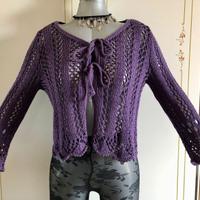 Cardigan traforato Laura Cavani Made in Italy