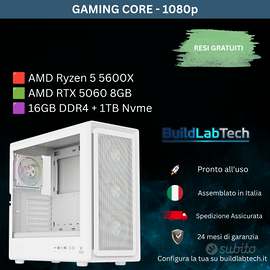 PC Gaming RTX 5060 Ryzen 5 5600X 16GB SSD 1TB