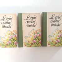 enciclopedia 3 volumi  Le Erbe Nostre Amiche 