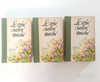 enciclopedia 3 volumi  Le Erbe Nostre Amiche 