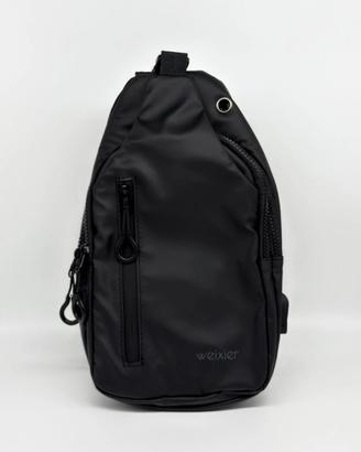 Marsupio Zaino Uomo Impermeabile Usb Borsa Tracoll
